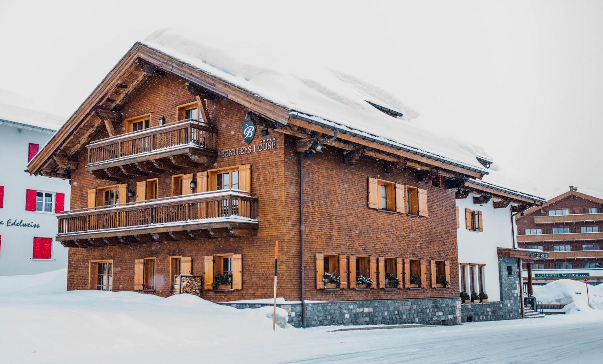 Bentleys House Mountain Residence Zürs 外观 照片